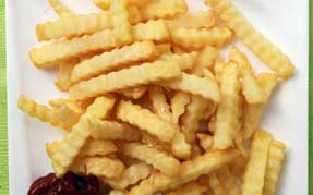 Lille bakke pommes 
                    frites